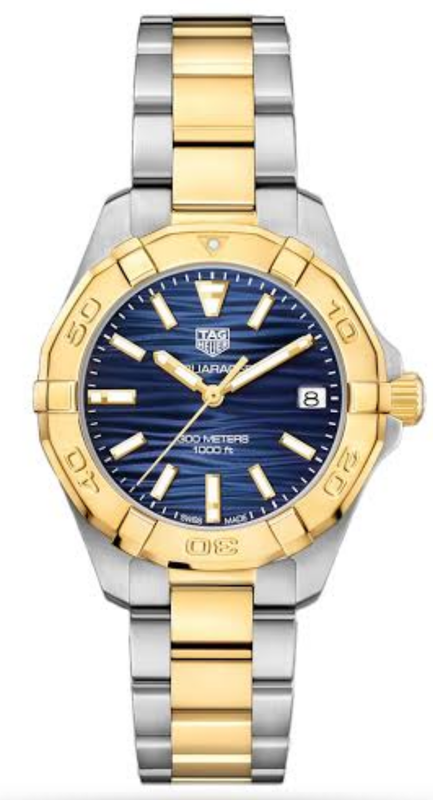 Tag Heuer Aquaracer Blue Dial Two Tone Steel Strap Watch for Women - WBD1325.BB0320 Buy Now By Tag Heuer