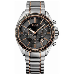 Hugo Boss Driver Sport Grey Dial Grey Steel Strap Watch for Men - 1513094 Buy Now By Hugo Boss