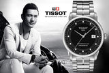 Tissot T Classic Luxury Powermatic 80 Black Dial Silver Steel Strap Watch For Men - T086.408.11.056.00 Buy Now By Tissot