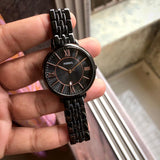 Fossil Jacqueline Black Dial Black Mesh Bracelet Watch for Women - ES3614 Buy Now By Fossil