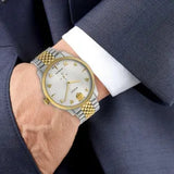 Gucci G Timeless Automatic White Dial Two Tone Steel Strap Watch for Men - YA126356 Buy Now By Gucci
