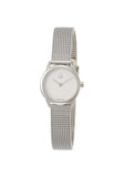 Calvin Klein Minimal White Dial Silver Mesh Bracelet Watch for Women - K3M2312Y Buy Now By Calvin Klein