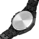 Bulova Octova Chronograph Black Crystal Dial Black Steel Strap Watch for Men - 98C134 Buy Now By Bulova