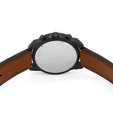 Fossil Bronson Black Dial Brown Leather Strap Watch for Men - FS5714 Buy Now By Fossil