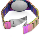 Guess Lady Frontier Diamonds Silver Dial Multicolor Steel Strap Watch for Women - GW0044L1 Buy Now By Guess