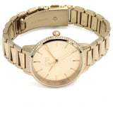 Hugo Boss Signature Gold Dial Gold Stainless Steel Strap Watch for Women - 1502540 Buy Now By Hugo Boss