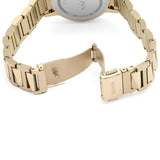 Hugo Boss Signature Gold Dial Gold Stainless Steel Strap Watch for Women - 1502540 Buy Now By Hugo Boss