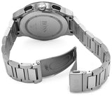 Hugo Boss Peak Black Dial Silver Steel Strap Watch for Men - 1513762 Buy Now By Hugo Boss