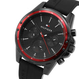 Tommy Hilfiger Mason Black Dial Black Rubber Strap Watch for Men - 1791793 Buy Now By Tommy Hilfiger