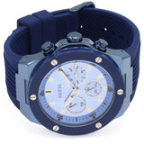 Guess Poseidon Blue Dial Blue Rubber Strap Watch for Men - GW0057G3 Buy Now By Guess