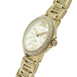Michael Kors Mini Camille Chronograph White Dial Rose Gold Steel Strap Watch For Women - MK6844 Buy Now By Michael Kors