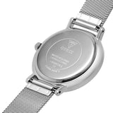 Guess Iconic Diamonds Silver Dial Silver Mesh Bracelet Watch For Women - GW0477L1 Buy Now By Guess