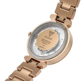 Guess Crystal Clear Rose Gold Dial Rose Gold Steel Strap Watch for Women - GW0470L3 Buy Now By Guess