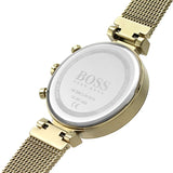 Hugo Boss Flawless White Dial Gold Mesh Bracelet Watch for Women - 1502552 Buy Now By Hugo Boss