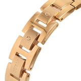 Guess Gala Diamonds Silver Dial Gold Steel Strap Watch for Women - GW0401L3 Buy Now By Guess