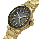 Guess Track Grey Dial Gold Steel Strap Watch for Men - GW0426G2 Buy Now By Guess