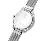 Guess Tri Glitz Quartz Silver Dial Silver Mesh Bracelet Watch For Women - W1142L1 Buy Now By Guess