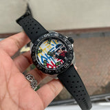 Tag Heuer Formula 1 Alec Monopoly Special Edition Black Rubber Strap Watch for Men - WAZ1119.FT8023 Buy Now By Tag Heuer
