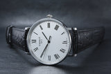 Tissot Everytime Medium White Dial Black Leather Strap Watch For Men - T109.410.16.033.01 Buy Now By Tissot