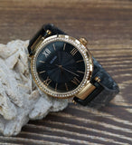 Guess Soho Diamonds Black Dial Black Mesh Bracelet Watch for Women - W0638L5 Buy Now By Guess