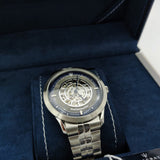 Maserati Ricordo Automatic Skeleton Silver Dial Silver Steel Strap Watch For Men - R8823133005 Buy Now By Maserati