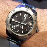 Tag Heuer Aquaracer Professional 200 Solargraph Quartz Black Dial Silver Steel Strap Watch for Men - WBP1114.BA0000 Buy Now By Tag Heuer