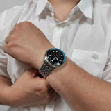 Fossil FB-01 Chronograph Black Dial Silver Steel Strap Watch for Men - FS5827 Buy Now By Fossil