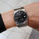 Tissot PRX Powermatic 80 Black Dial Silver Steel Strap Watch for Men - T137.407.11.051.00 Buy Now By Tissot