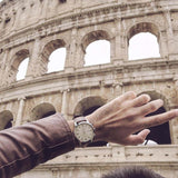 Fossil Townsman Chronograph White Dial Brown Leather Strap Watch for Men - FS5350 Buy Now By Fossil