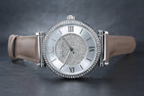 Michael Kors Caitlin Quartz Silver Dial Gray Leather Strap Watch For Women - MK2377 Buy Now By Michael Kors