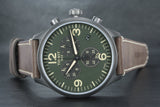 Tissot T Sport Chrono XL Green Dial Brown Leather Strap Watch For Men - T116.617.36.097.00 Buy Now By Tissot
