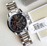 Michael Kors Bradshaw Black Dial Silver Steel Strap Watch for Men - MK5705 Buy Now By Michael Kors