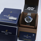 Breitling Superocean Heritage '57 Black Dial Silver Mesh Bracelet Watch for Men - A10370121B1A1 Buy Now By Breitling
