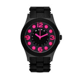 Marc Jacobs Pelly Black Dial Black Silicone Strap Watch for Women - MBM2529 Buy Now By Marc Jacobs