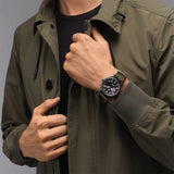 IWC Pilot’s Watch Mark XVIII Top Gun Edition “SFTI” Black Dial Green Nylon Strap Watch for Men - IW324712 Buy Now By IWC