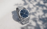 IWC Portofino Automatic Blue Dial Silver Mesh Bracelet Watch for Women - IW357404 Buy Now By IWC