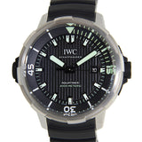 IWC Aquatimer Automatic 2000 Black Dial Black Rubber Strap Watch for Men - IW358002 Buy Now By IWC