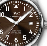 IWC Pilot's Watch Mark XVII Edition "Antoine De Saint Exupery" Brown Dial Brown Leather Strap Watch for Men - IW327003 Buy Now By IWC