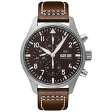 IWC Pilot's Watch Chronograph Edition Brown Dial Brown Leather Strap Watch for Men - IW377713 Buy Now By IWC