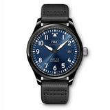 IWC Pilot’s Watch Mark XVIII Edition “Laureus Sport for Good Foundation" Blue Dial Black Nylon Strap Watch for Men - IW324703 Buy Now By IWC