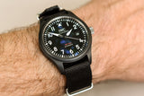 IWC Pilot Watch Chronograph Top Gun Edition Black Dial Black Nylon Strap Watch for Men - IW326901 Buy Now By IWC