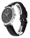 IWC Portofino Automatic Black Dial Black Leather Strap Watch for Men - IW356502 Buy Now By IWC