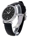 IWC Portofino Automatic Black Dial Black Leather Strap Watch for Men - IW356502 Buy Now By IWC