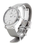 IWC Portofino Automatic White Dial Silver Mesh Bracelet Watch for Men - IW356505 Buy Now By IWC