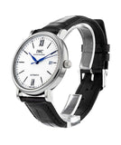 IWC Portofino Automatic '150 Years' Edition Automatic White Dial Black Leather Strap Watch for Men - IW356519 Buy Now By IWC