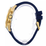 Hugo Boss Globetrotter Blue Dial Blue Silicone Strap Watch for Men - 1513822 Buy Now By Hugo Boss