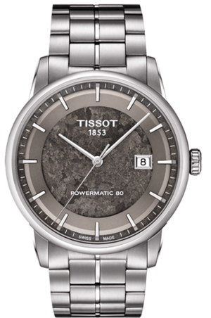 Tissot Luxury Powermatic 80 Anthracite Grey Dial Silver Steel Strap Watch For Men - T086.407.11.061.10 Buy Now By Tissot