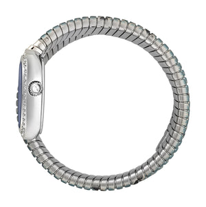 Just Cavalli Glam Snake Blue Dial Multicolor Steel Strap Watch for Women - JC1L163M0225