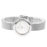 Calvin Klein Firm White Dial Silver Mesh Bracelet Watch for Women - K3N23126 Buy Now By Calvin Klein