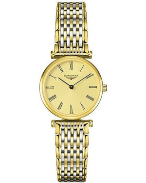Longines La Grande Classique de Longines Gold Dial Two Tone Steel Strap Watch for Women - L4.209.2.31.7 Buy Now By Longines